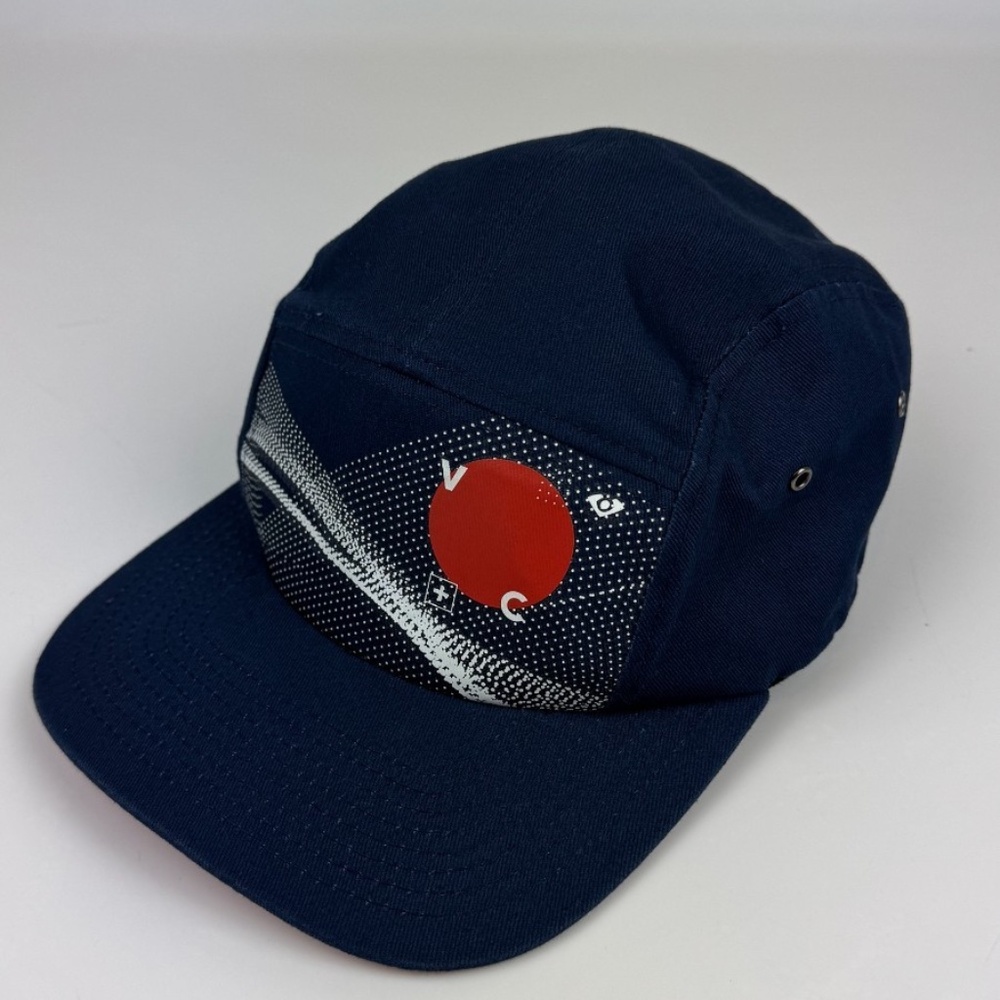VC Ultimate 5 Panel Adjustable Hat One Size Fits All Navy Blue